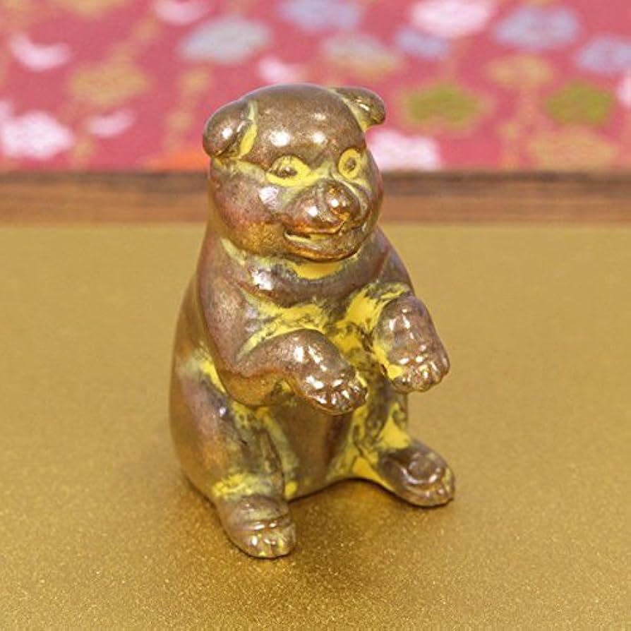 ヘレンド】干支置物 戌 いぬ 2006 蔵出品 ≪宝の蔵≫ No.7 フィギュ